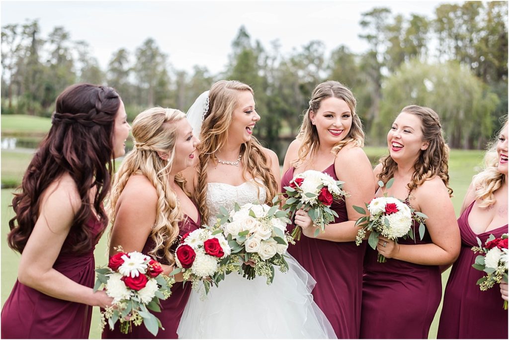 Elegant Burgundy Fall Wedding at Innisbrook Resort - Katie Hauburger  Photography