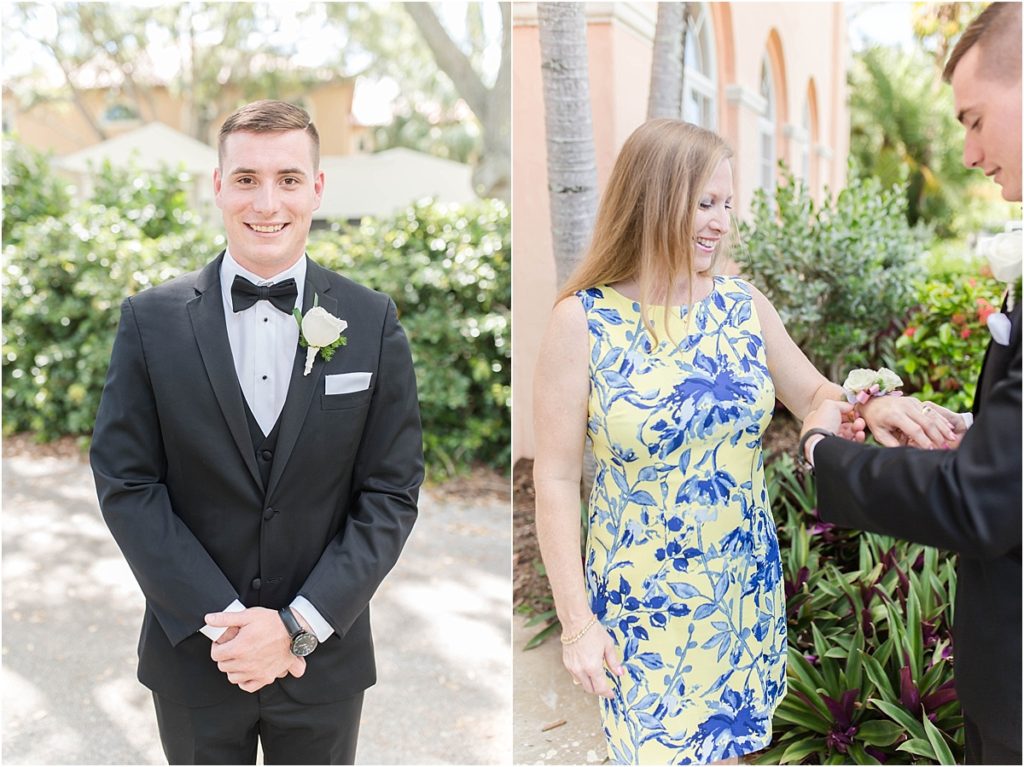 A blush Wedding at St Petersburg Womans Club in St Petersburg, FL by Katie Hauburger Photography, Tampa Wedding Photographer
