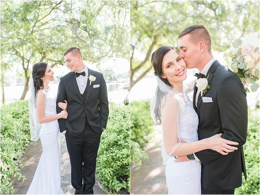 A blush Wedding at St Petersburg Womans Club in St Petersburg, FL by Katie Hauburger Photography, Tampa Wedding Photographer