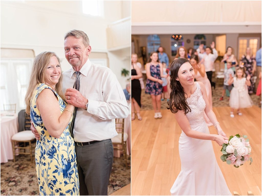 A blush Wedding at St Petersburg Womans Club in St Petersburg, FL by Katie Hauburger Photography, Tampa Wedding Photographer