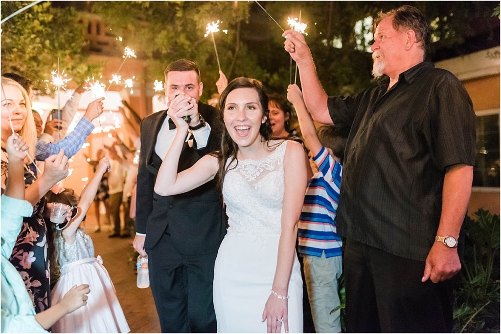 A blush Wedding at St Petersburg Womans Club in St Petersburg, FL by Katie Hauburger Photography, Tampa Wedding Photographer