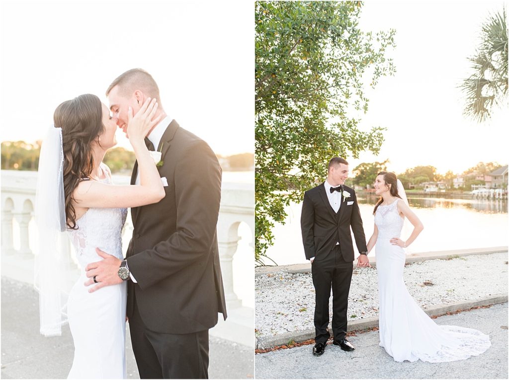 A blush Wedding at St Petersburg Womans Club in St Petersburg, FL by Katie Hauburger Photography, Tampa Wedding Photographer