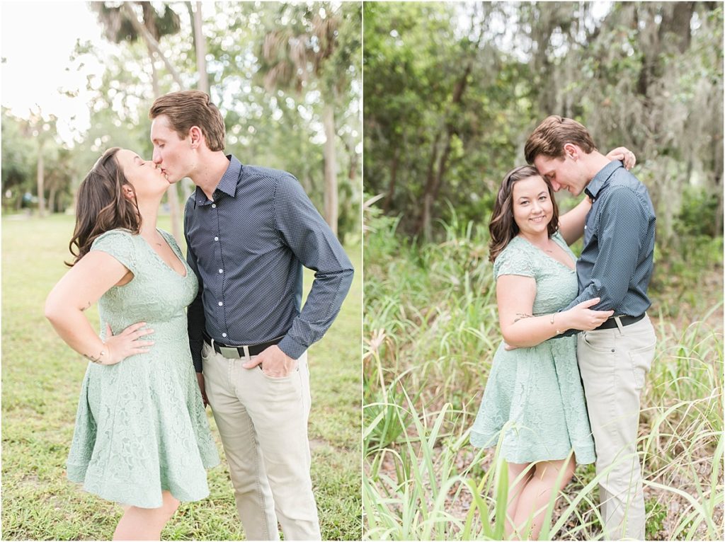 Summer Engagement Session at Philippe Park in Safety Harbor, FL by Katie Hauburger Photography, Tampa Wedding Photographer, Orlando Wedding Photographer