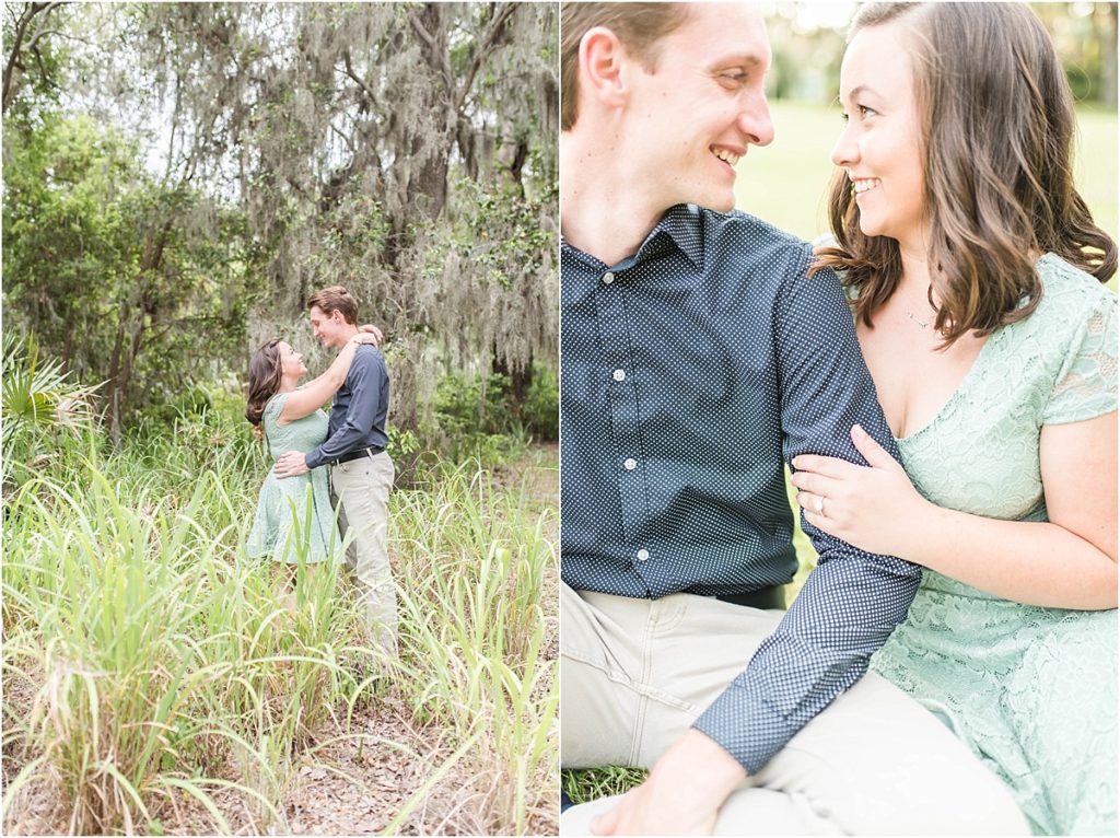 Summer Engagement Session at Philippe Park in Safety Harbor, FL by Katie Hauburger Photography, Tampa Wedding Photographer, Orlando Wedding Photographer