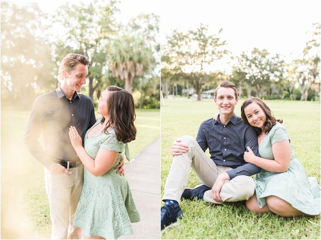 Summer Engagement Session at Philippe Park in Safety Harbor, FL by Katie Hauburger Photography, Tampa Wedding Photographer, Orlando Wedding Photographer