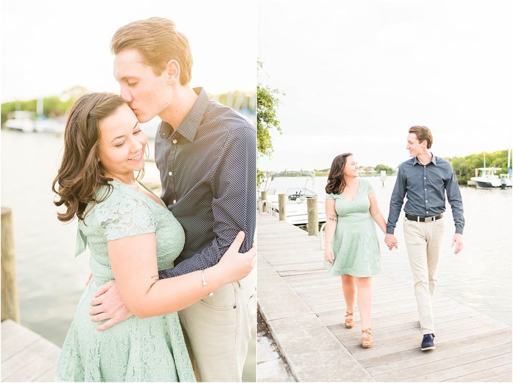 Summer Engagement Session at Philippe Park in Safety Harbor, FL by Katie Hauburger Photography, Tampa Wedding Photographer, Orlando Wedding Photographer