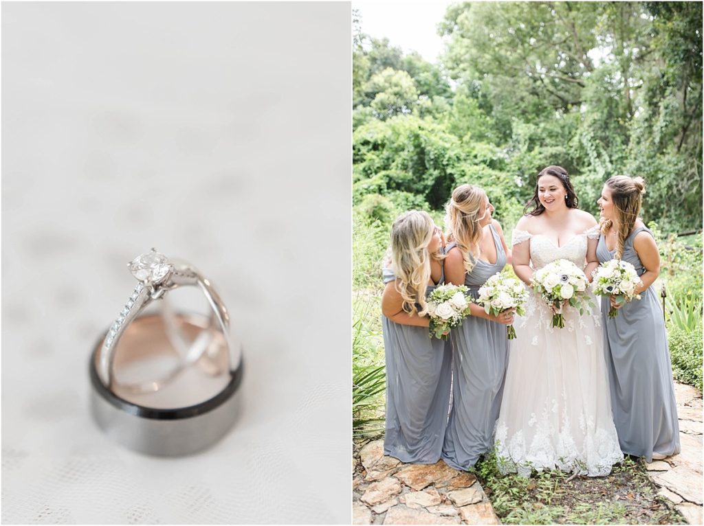 Gray, Blush and Ivory Wedding at Cross Creek Ranch in Dover, FL by Katie Hauburger Photography, Tampa Wedding Photographer