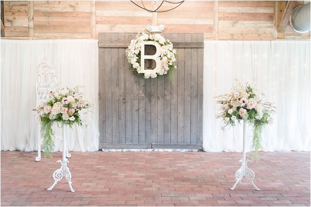 Gray, Blush and Ivory Wedding at Cross Creek Ranch in Dover, FL by Katie Hauburger Photography, Tampa Wedding Photographer