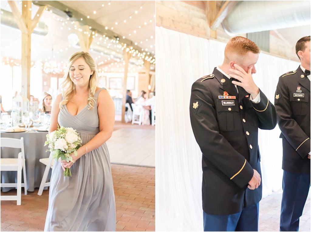 Gray, Blush and Ivory Wedding at Cross Creek Ranch in Dover, FL by Katie Hauburger Photography, Tampa Wedding Photographer