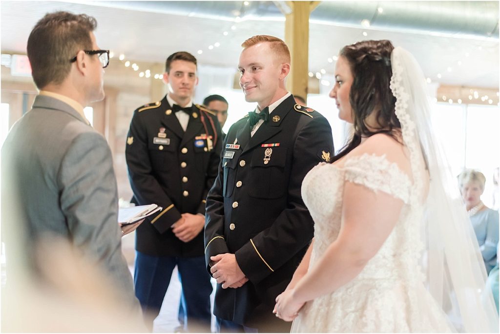 Gray, Blush and Ivory Wedding at Cross Creek Ranch in Dover, FL by Katie Hauburger Photography, Tampa Wedding Photographer