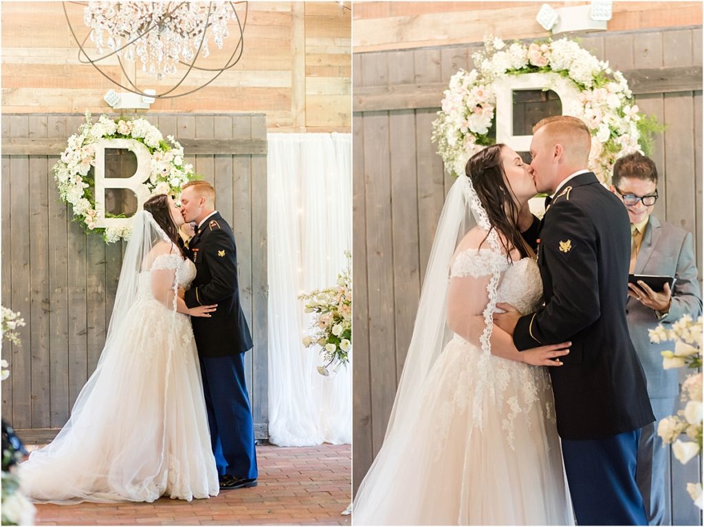 Gray, Blush and Ivory Wedding at Cross Creek Ranch in Dover, FL by Katie Hauburger Photography, Tampa Wedding Photographer