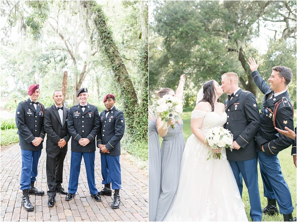 Gray, Blush and Ivory Wedding at Cross Creek Ranch in Dover, FL by Katie Hauburger Photography, Tampa Wedding Photographer