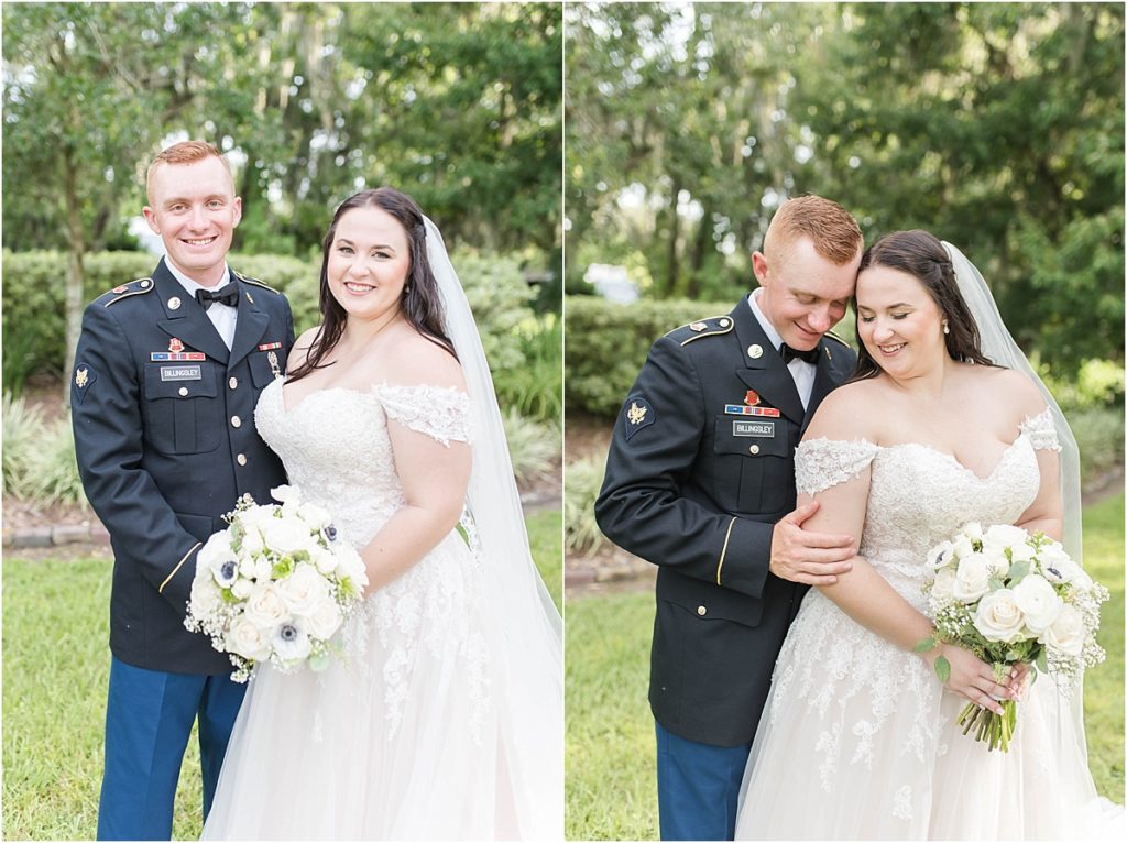 Gray, Blush and Ivory Wedding at Cross Creek Ranch in Dover, FL by Katie Hauburger Photography, Tampa Wedding Photographer