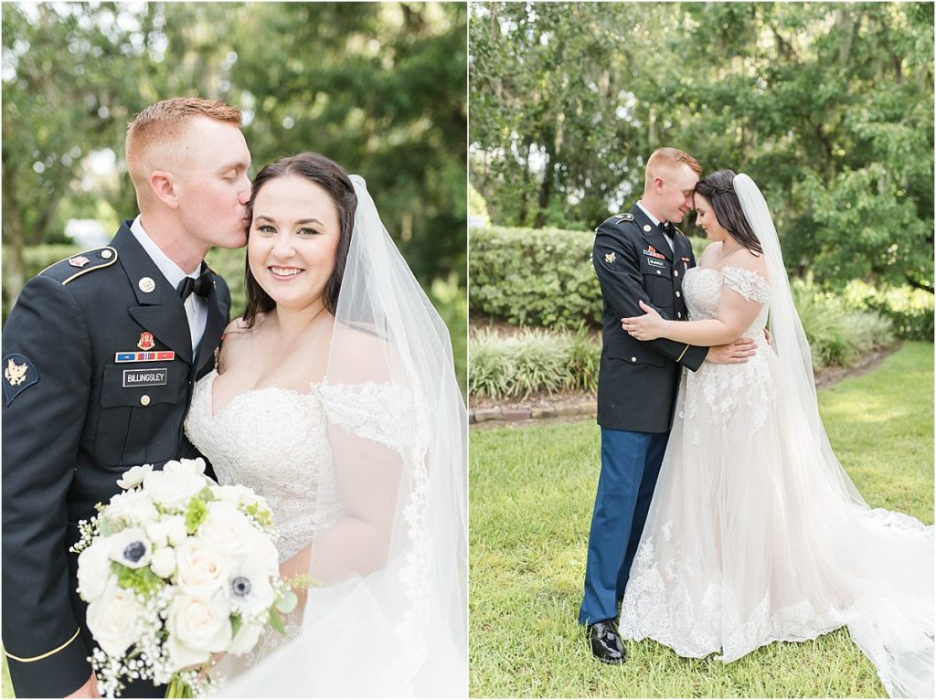 Gray, Blush and Ivory Wedding at Cross Creek Ranch in Dover, FL by Katie Hauburger Photography, Tampa Wedding Photographer