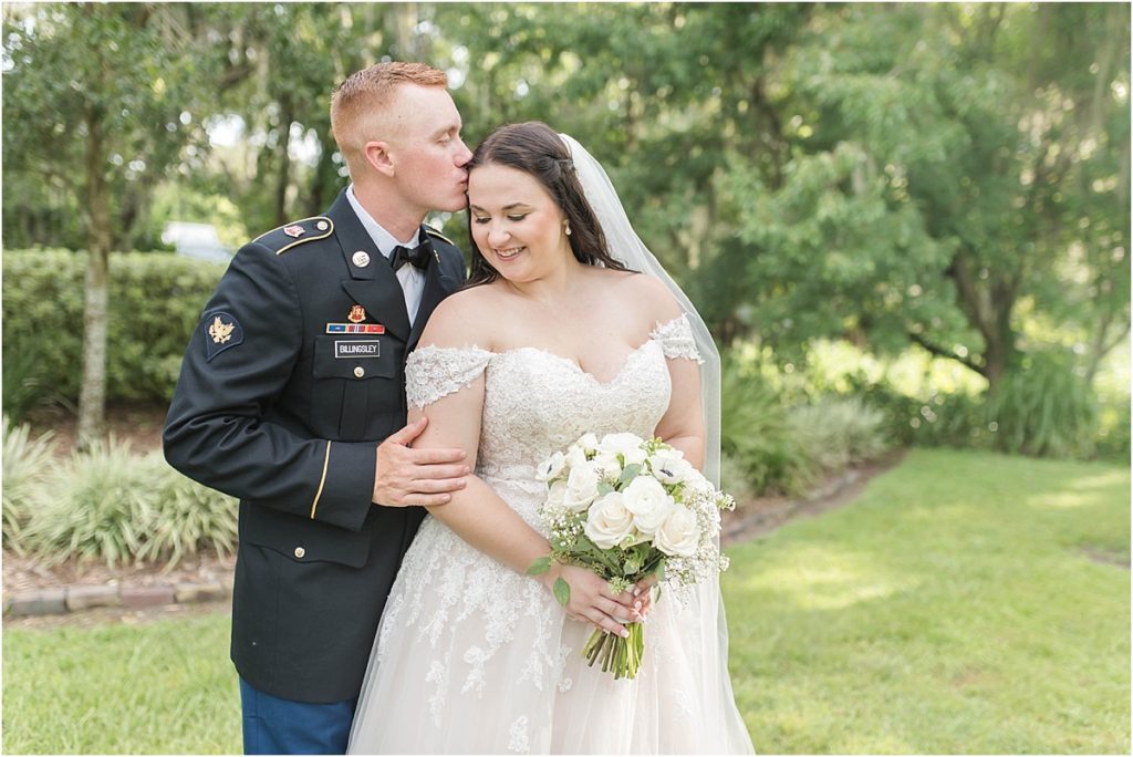 Gray, Blush and Ivory Wedding at Cross Creek Ranch in Dover, FL by Katie Hauburger Photography, Tampa Wedding Photographer