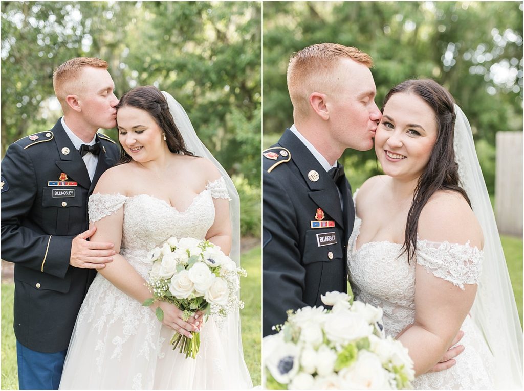 Gray, Blush and Ivory Wedding at Cross Creek Ranch in Dover, FL by Katie Hauburger Photography, Tampa Wedding Photographer