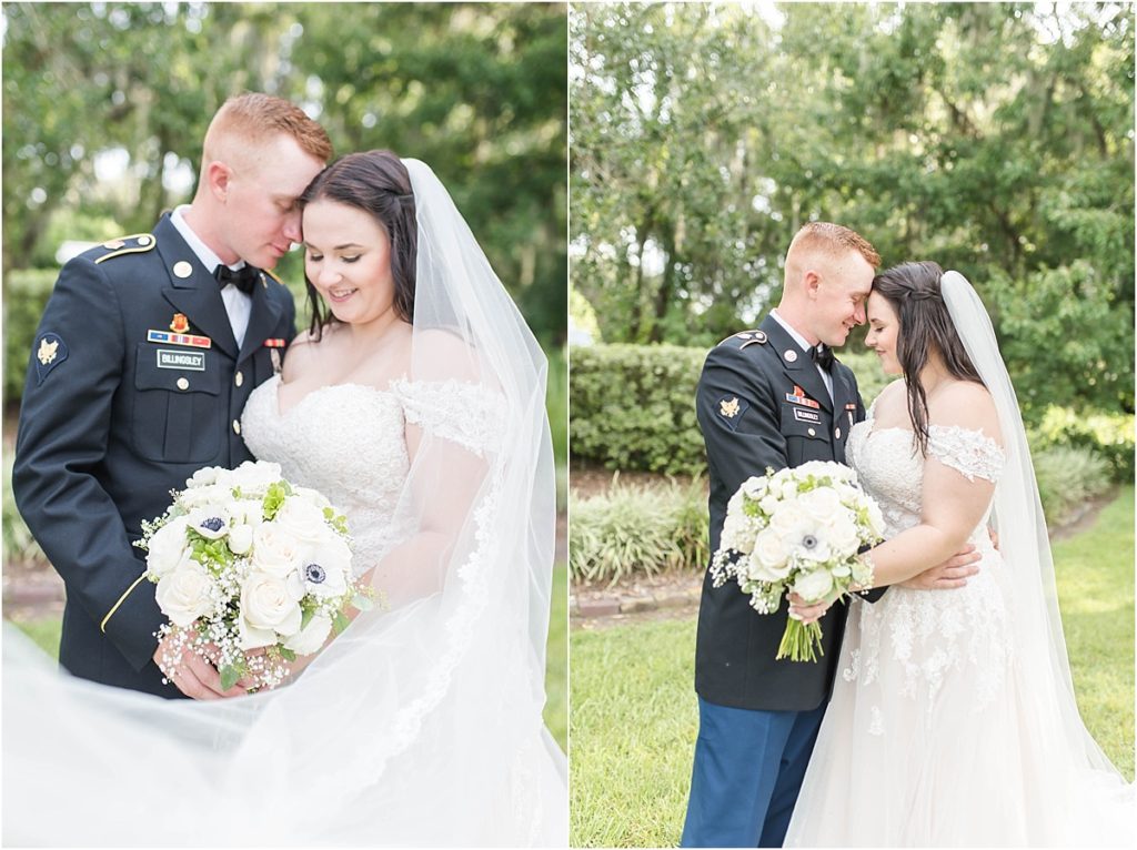 Gray, Blush and Ivory Wedding at Cross Creek Ranch in Dover, FL by Katie Hauburger Photography, Tampa Wedding Photographer