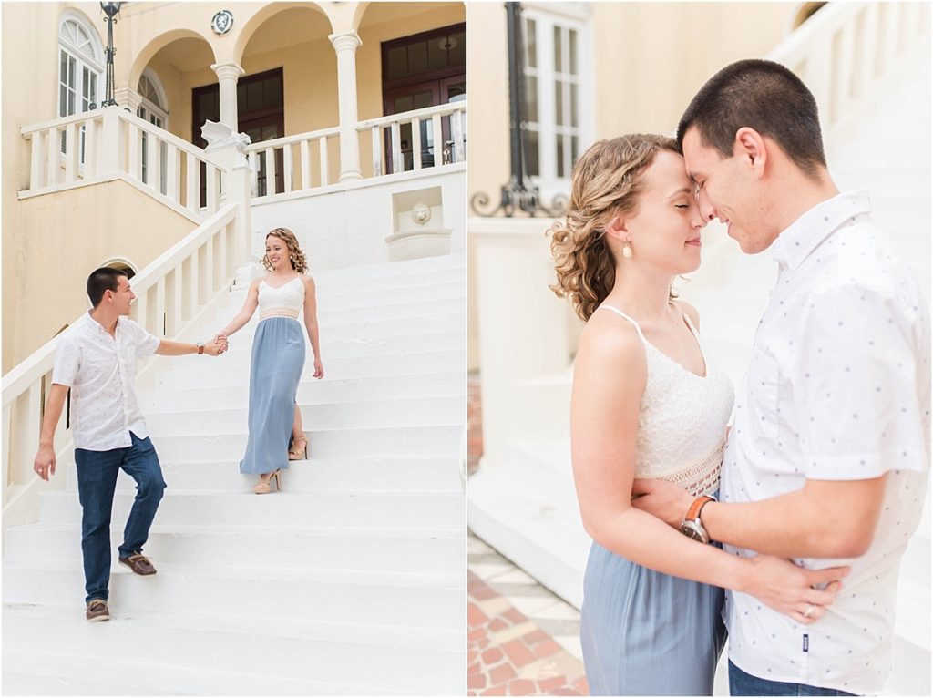 Davis Island Engagement Session in Tampa, Florida by Katie Hauburger Photography, Tampa Wedding Photographer, Orlando Wedding Photographer