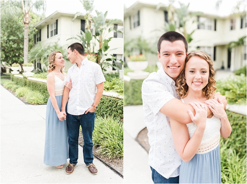 Davis Island Engagement Session in Tampa, Florida by Katie Hauburger Photography, Tampa Wedding Photographer, Orlando Wedding Photographer