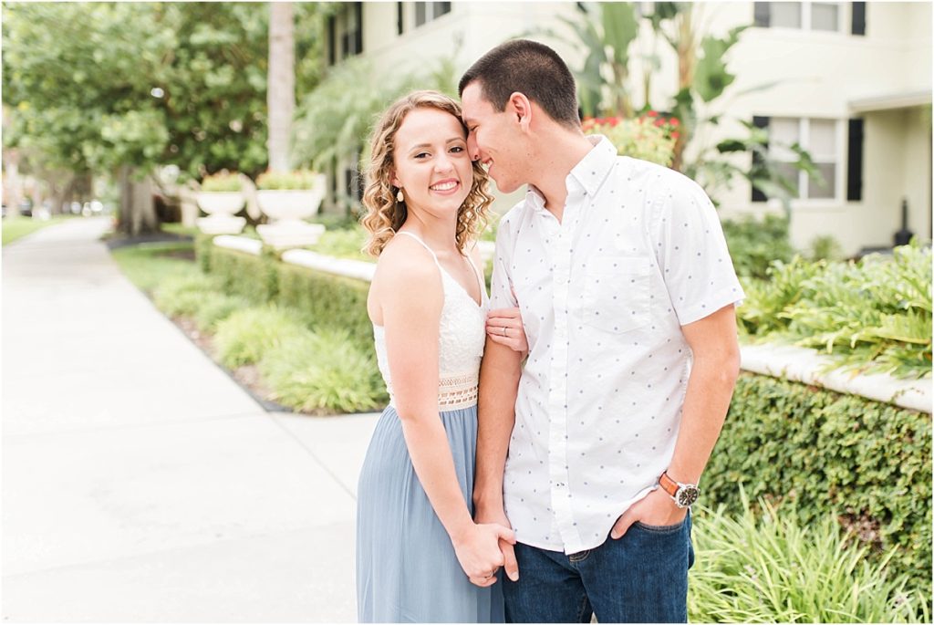 Davis Island Engagement Session in Tampa, Florida by Katie Hauburger Photography, Tampa Wedding Photographer, Orlando Wedding Photographer