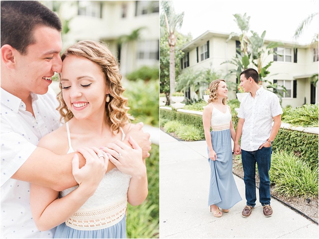 Davis Island Engagement Session in Tampa, Florida by Katie Hauburger Photography, Tampa Wedding Photographer, Orlando Wedding Photographer