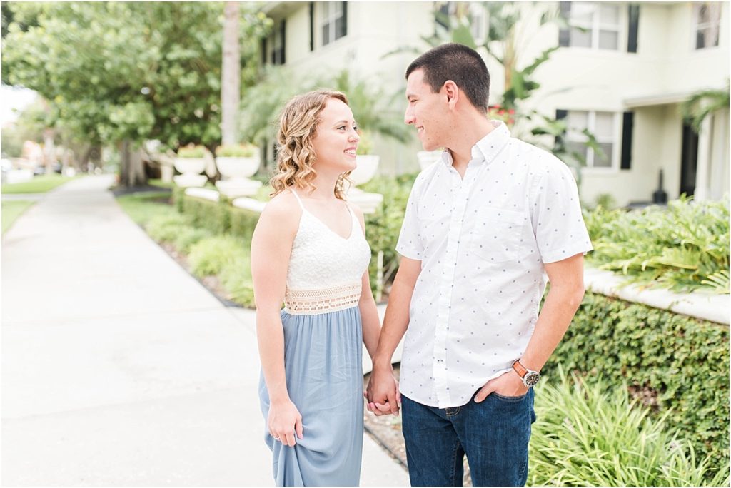 Davis Island Engagement Session in Tampa, Florida by Katie Hauburger Photography, Tampa Wedding Photographer, Orlando Wedding Photographer