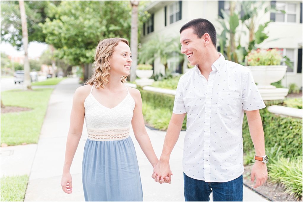 Davis Island Engagement Session in Tampa, Florida by Katie Hauburger Photography, Tampa Wedding Photographer, Orlando Wedding Photographer