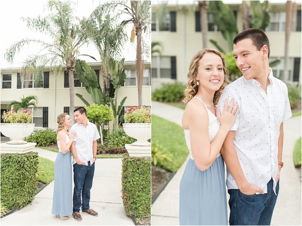 Davis Island Engagement Session in Tampa, Florida by Katie Hauburger Photography, Tampa Wedding Photographer, Orlando Wedding Photographer