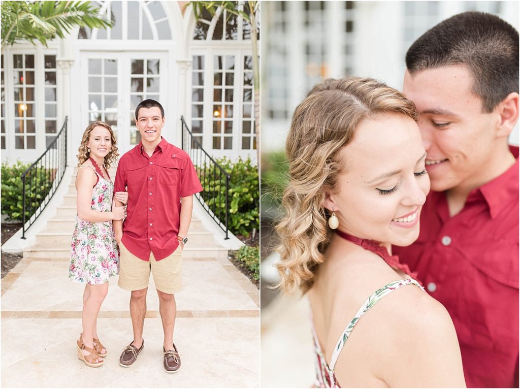 Davis Island Engagement Session in Tampa, Florida by Katie Hauburger Photography, Tampa Wedding Photographer, Orlando Wedding Photographer