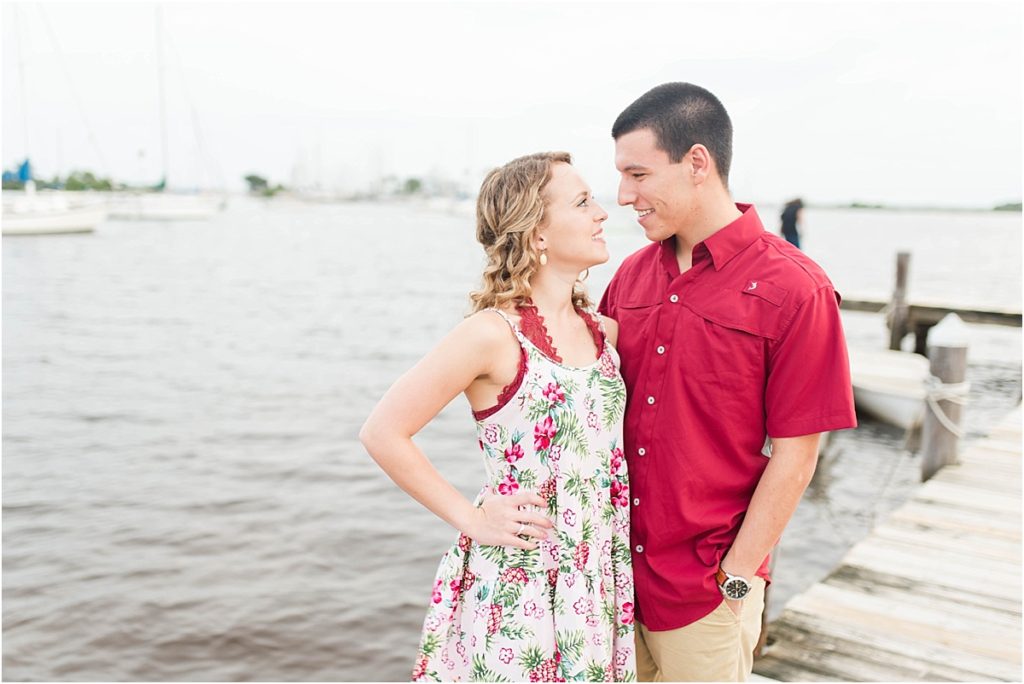 Davis Island Engagement Session in Tampa, Florida by Katie Hauburger Photography, Tampa Wedding Photographer, Orlando Wedding Photographer