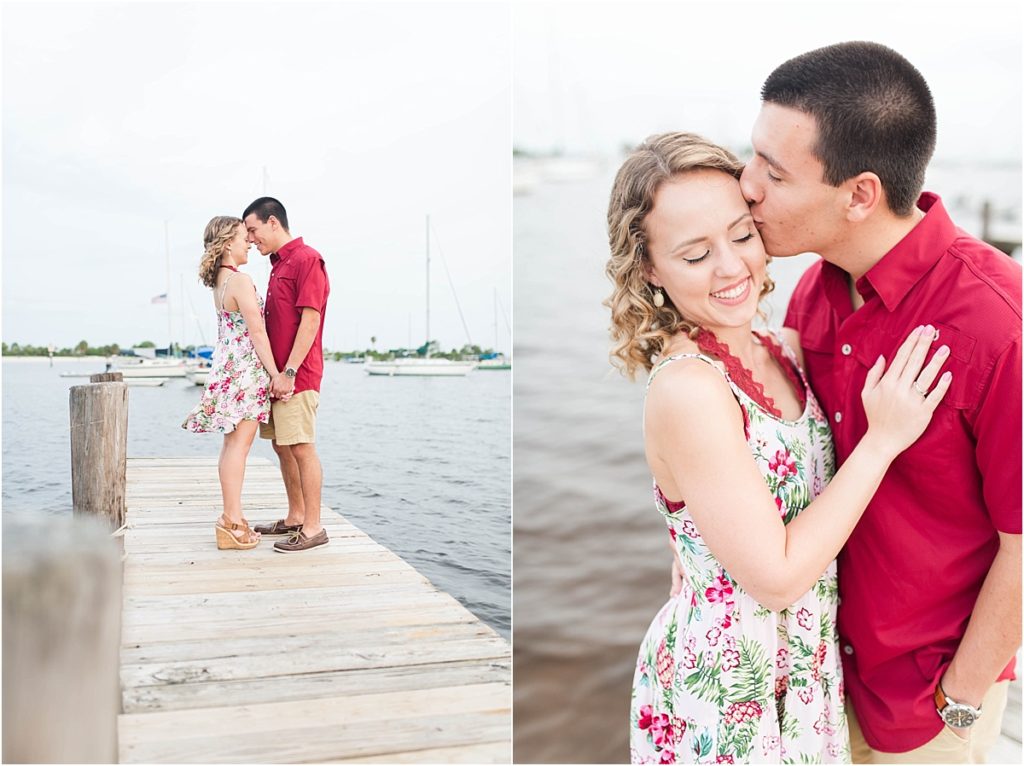 Davis Island Engagement Session in Tampa, Florida by Katie Hauburger Photography, Tampa Wedding Photographer, Orlando Wedding Photographer