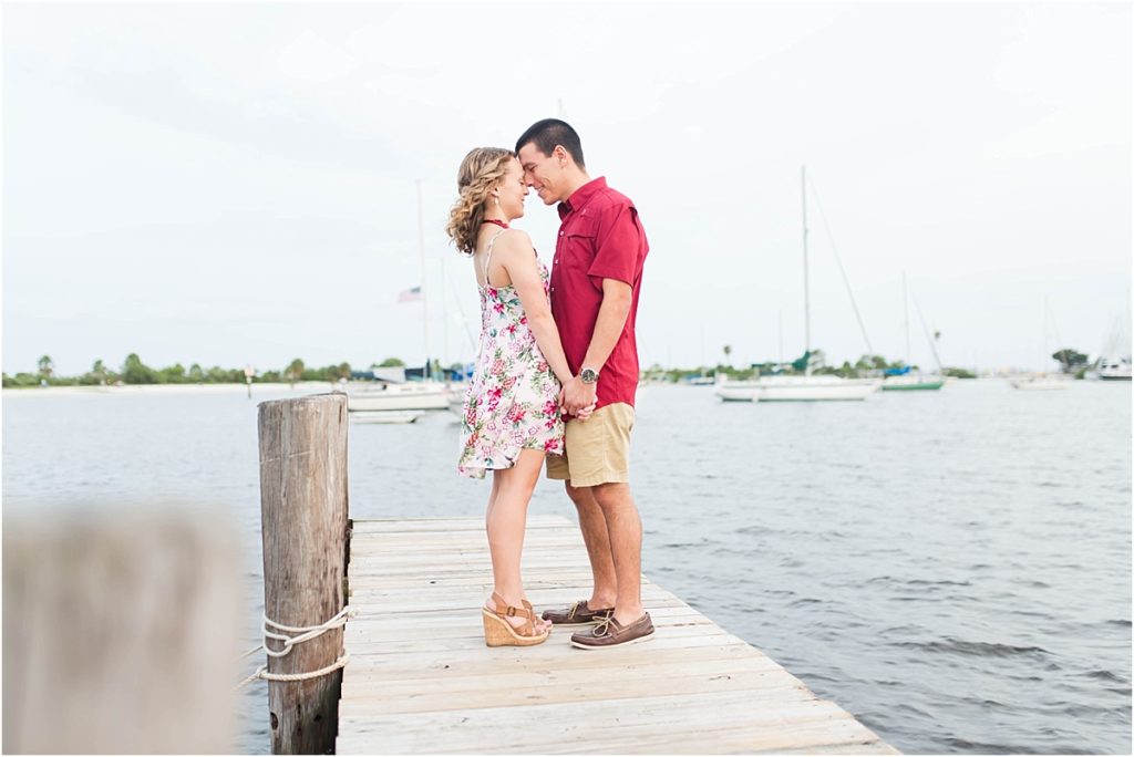 Davis Island Engagement Session in Tampa, Florida by Katie Hauburger Photography, Tampa Wedding Photographer, Orlando Wedding Photographer