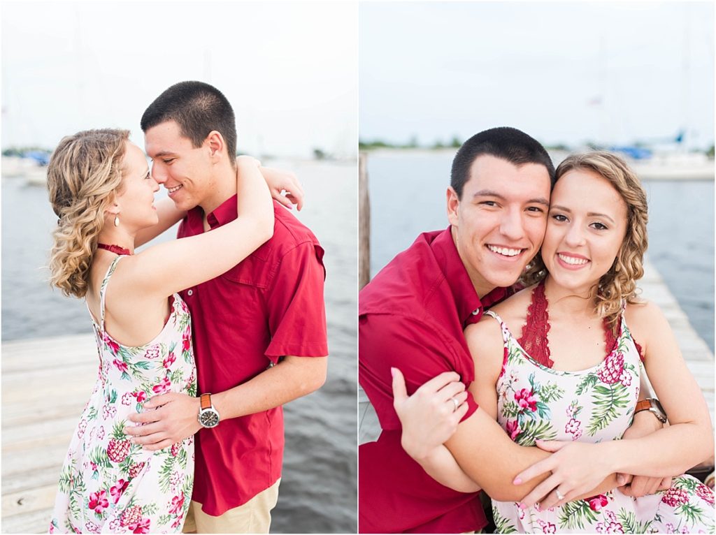 Davis Island Engagement Session in Tampa, Florida by Katie Hauburger Photography, Tampa Wedding Photographer, Orlando Wedding Photographer