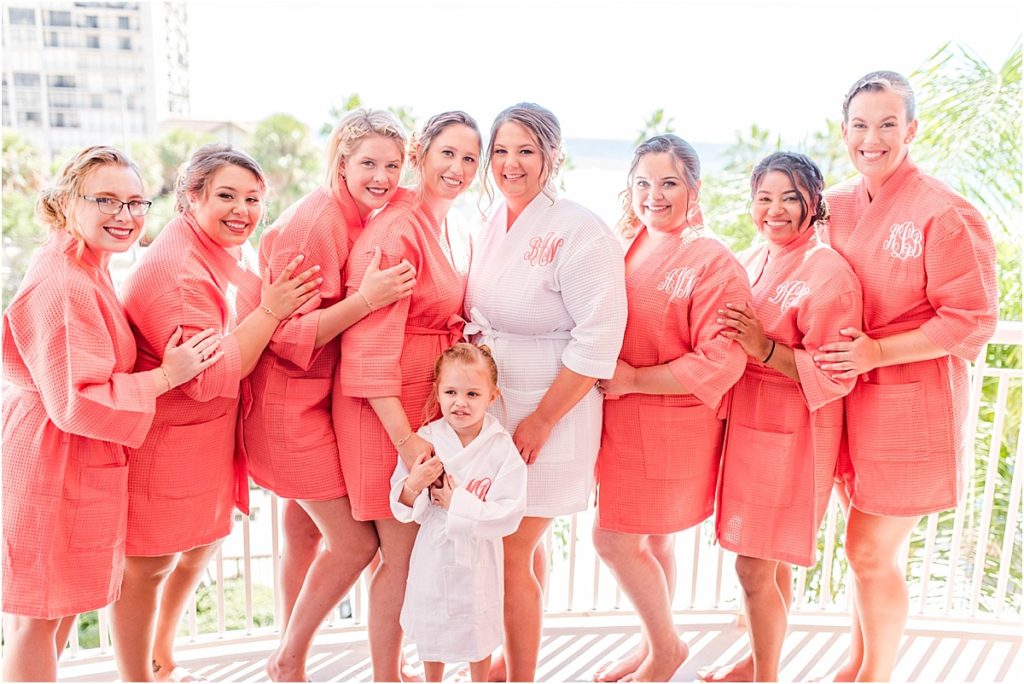 Elegant Coral Wedding at The Don Cesar in St Petersburg, FL by Katie Hauburger Photography, Tampa Wedding Photographer