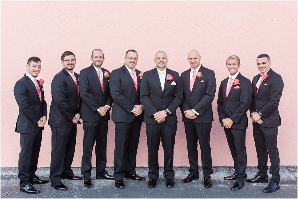 Elegant Coral Wedding at The Don Cesar in St Petersburg, FL by Katie Hauburger Photography, Tampa Wedding Photographer