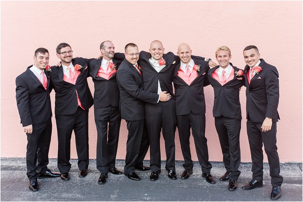 Elegant Coral Wedding at The Don Cesar in St Petersburg, FL by Katie Hauburger Photography, Tampa Wedding Photographer