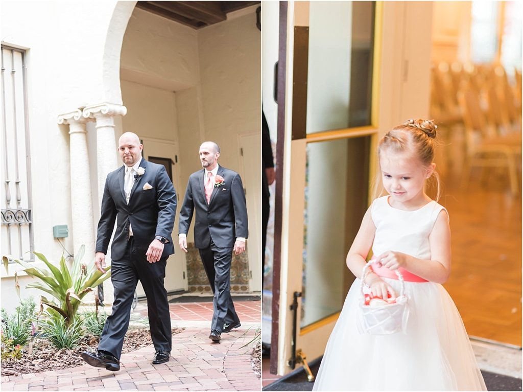 Elegant Coral Wedding at The Don Cesar in St Petersburg, FL by Katie Hauburger Photography, Tampa Wedding Photographer