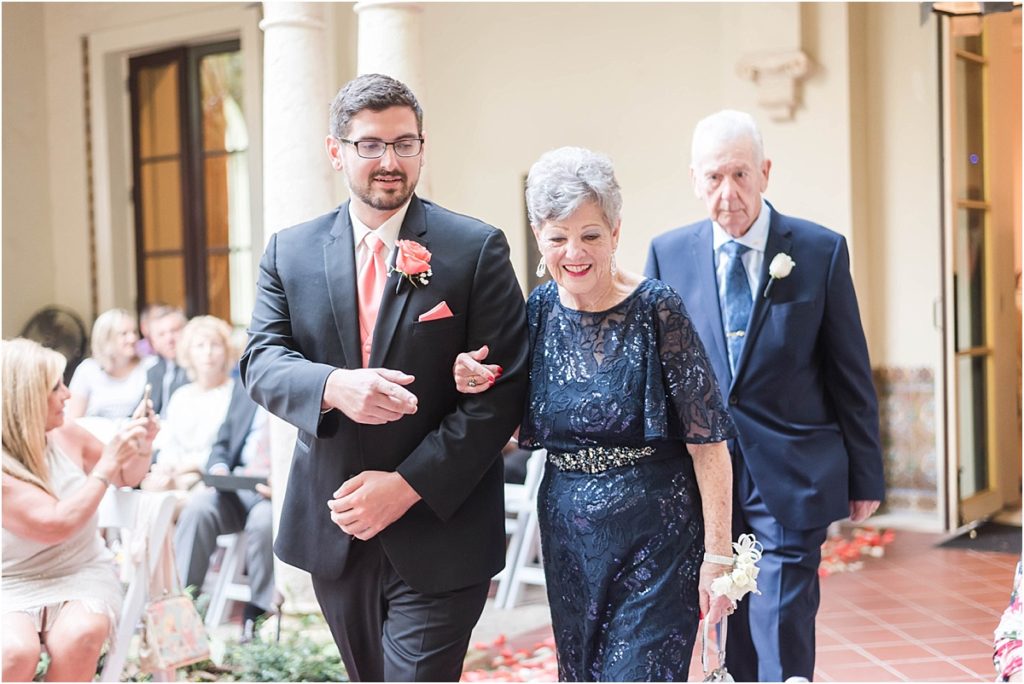 Elegant Coral Wedding at The Don Cesar in St Petersburg, FL by Katie Hauburger Photography, Tampa Wedding Photographer