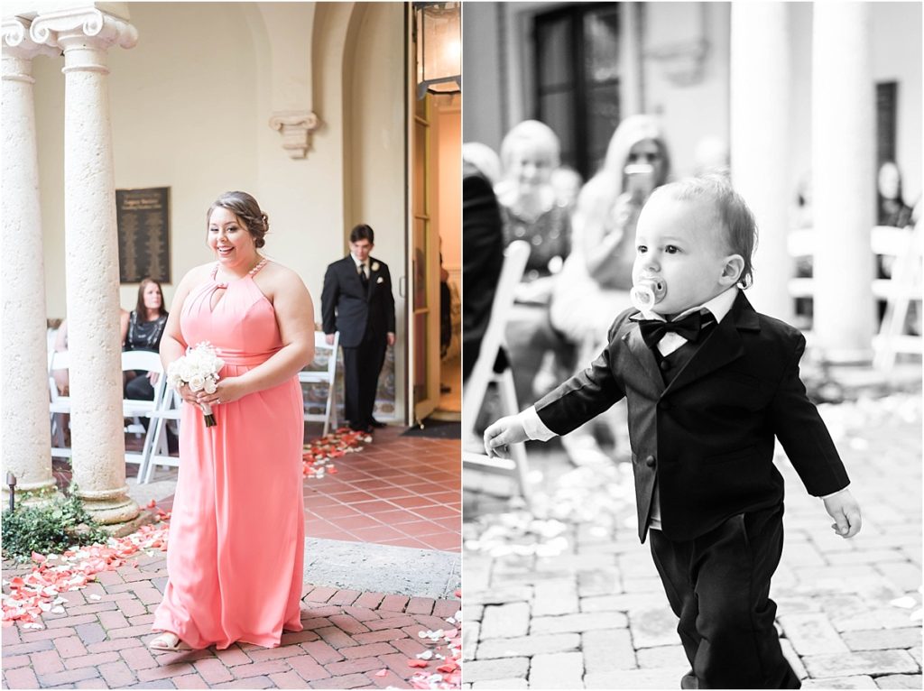 Elegant Coral Wedding at The Don Cesar in St Petersburg, FL by Katie Hauburger Photography, Tampa Wedding Photographer