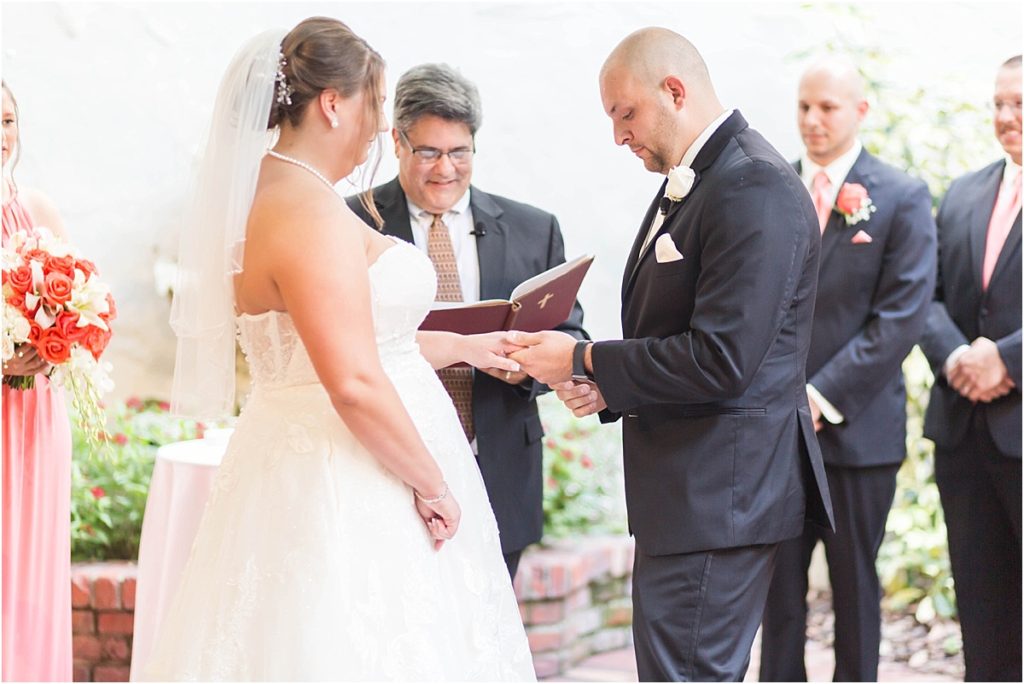 Elegant Coral Wedding at The Don Cesar in St Petersburg, FL by Katie Hauburger Photography, Tampa Wedding Photographer