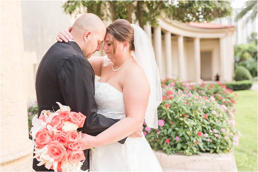 Elegant Coral Wedding at The Don Cesar in St Petersburg, FL by Katie Hauburger Photography, Tampa Wedding Photographer