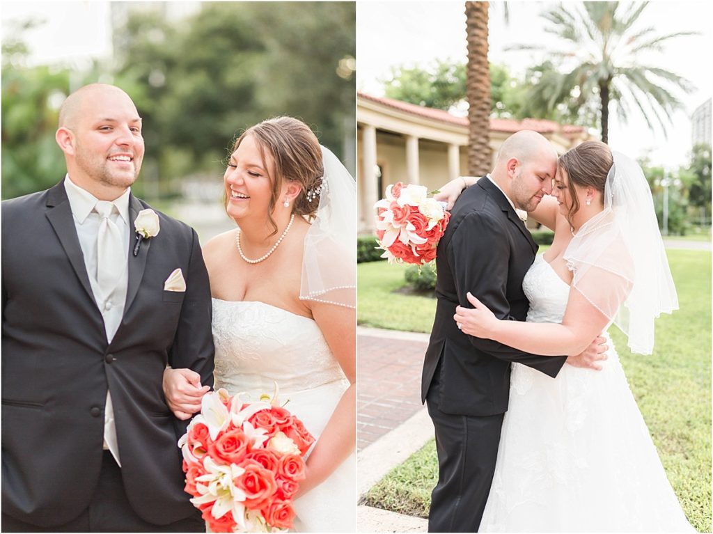 Elegant Coral Wedding at The Don Cesar in St Petersburg, FL by Katie Hauburger Photography, Tampa Wedding Photographer