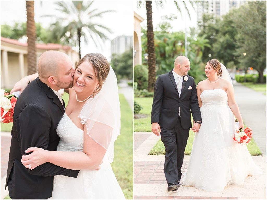 Elegant Coral Wedding at The Don Cesar in St Petersburg, FL by Katie Hauburger Photography, Tampa Wedding Photographer