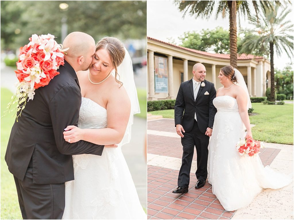 Elegant Coral Wedding at The Don Cesar in St Petersburg, FL by Katie Hauburger Photography, Tampa Wedding Photographer