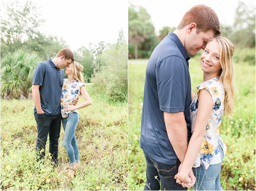 A Summer Engagement Session at Sand Key Park in Clearwater, FL by Katie Hauburger, Tampa Wedding Photographer, Florida Wedding Photographer