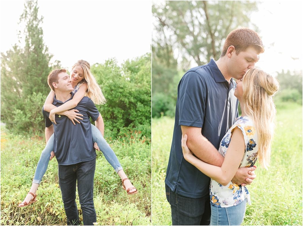 A Summer Engagement Session at Sand Key Park in Clearwater, FL by Katie Hauburger, Tampa Wedding Photographer, Florida Wedding Photographer