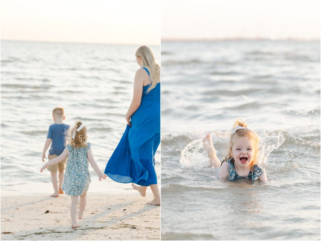 Tampa Family Photographer. Cypress Point Park Family photos. family photos in a field. family photos on beach. Katie Hauburger Photography. 