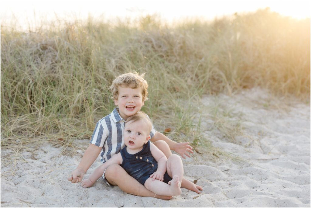Cypress Point Park Family Photography. Tampa Family Photography. Sunset on the beach photos. Katie Hauburger Photography.