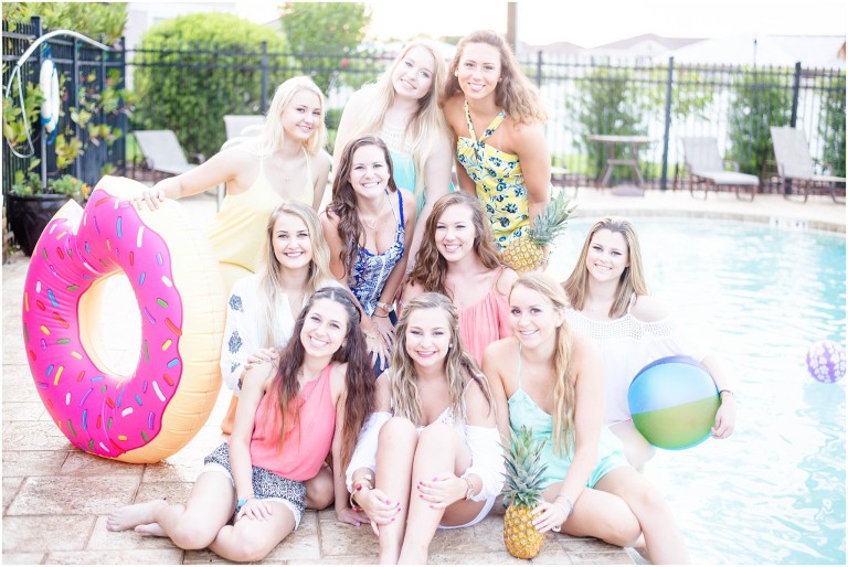 Summer Pool Party 2017 Senior Models Katie Hauburger Photography 