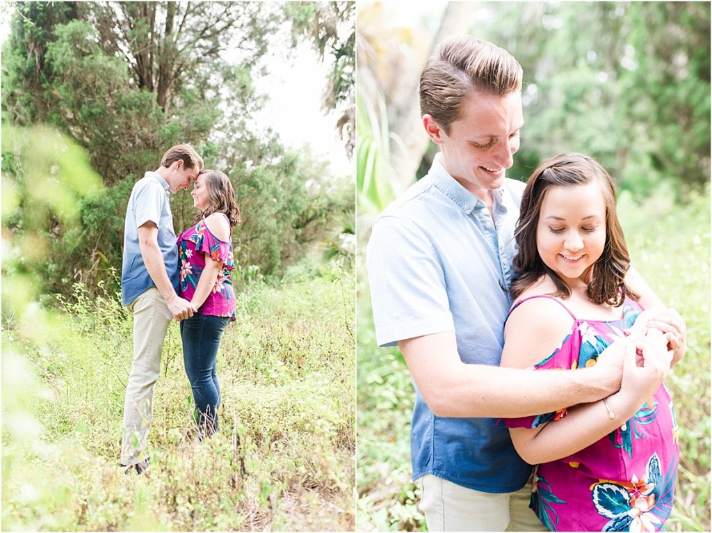 Summer Engagement Session at Philippe Park in Safety Harbor, FL by Katie Hauburger Photography, Tampa Wedding Photographer, Orlando Wedding Photographer